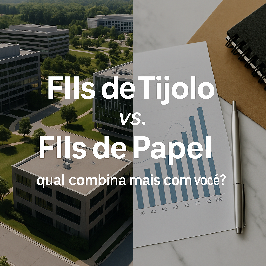 FIIs de Tijolo vs. FIIs de Papel: qual combina mais com você?